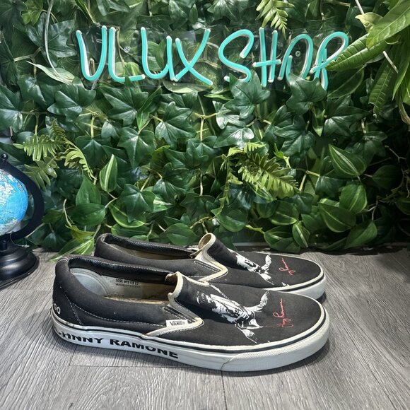 Johnny Ramone x Vans 2007 — Authentic Limited Edition Skate Shoes Men Size 12